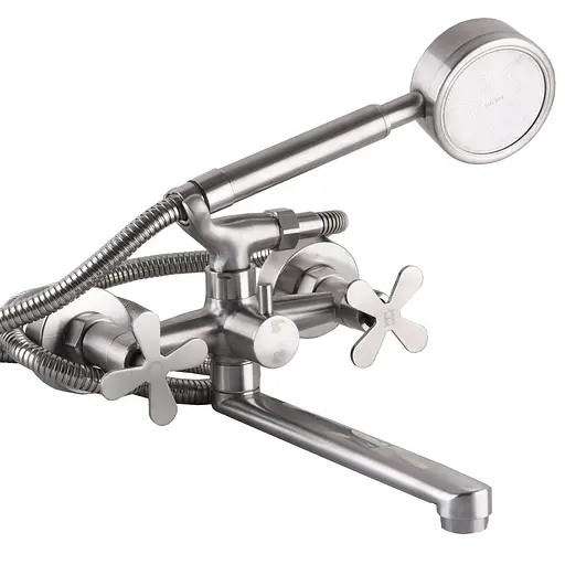 Смеситель для ванны Globus Lux Dukat-8 SD8-102N 000024966 Нержавеющая сталь - фото 1