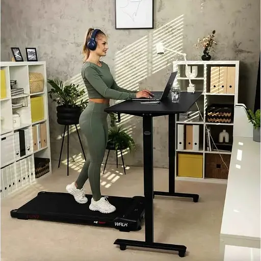 Компьютерный стол с регулируемой высотой Di Volio Rapalo черный - фото 3