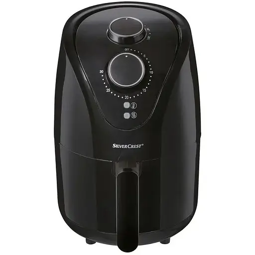 Аэрофритюрница безмасляная SilverCrest SHF 1000 B1 аэрогриль мультипечь 1000 Вт 1.6 л - фото 2