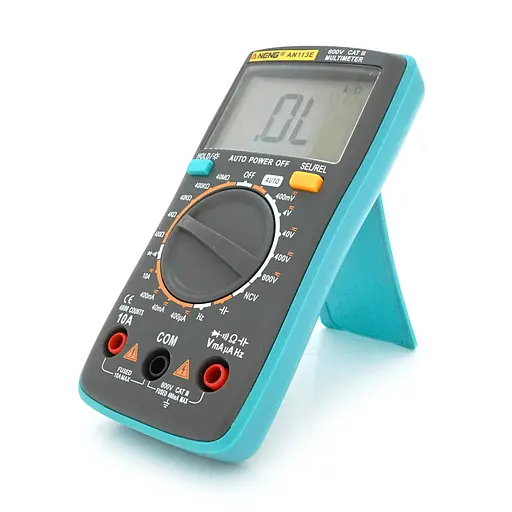 Мультиметр ANENG AN113E, измерение: V, A, R, C, F (SP) - фото 3
