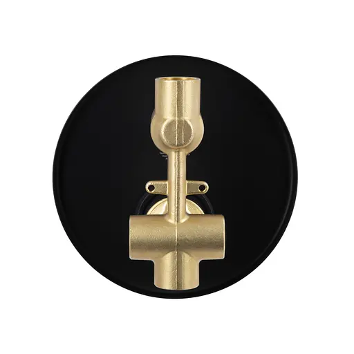 Душова система універсальна Qtap Scorpio прихованого монтажу на два споживача QTSCO113BLM45897 Black matt, Чорний матовий - фото 6