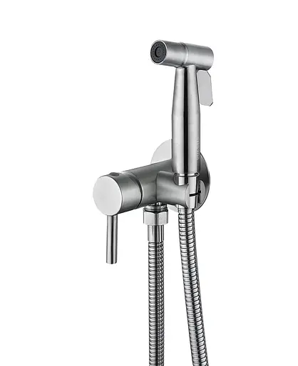 Набір гігієнічного душу прихованого монтажу Wezer EKO9B-01, нержавіюча сталь, Нержавіюча сталь - фото 1