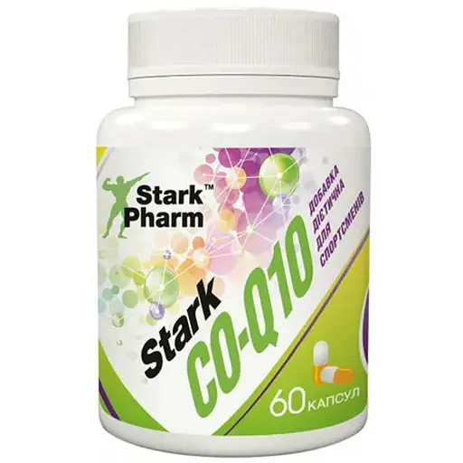 Натуральная добавка Stark Pharm Stark CO-Q10 Coenzyme, 60 капсул - фото 1