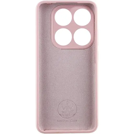 Чехол Silicone Cover Lakshmi Full Camera AAA для Xiaomi 14T Pro Розовый / Pink Sand - фото 2