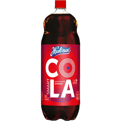 Напиток безалкогольный Живчик Smart Сola сокосодержащий сильногазированый 2 л