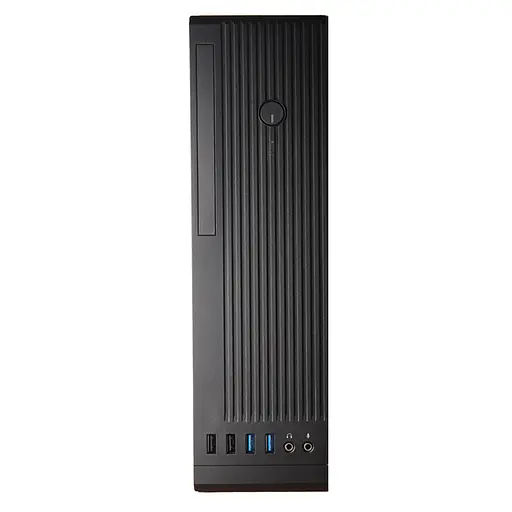 Корпус Chieftec UNI BE-10B-300 mATX, БП 300W, SLIM FF - фото 4