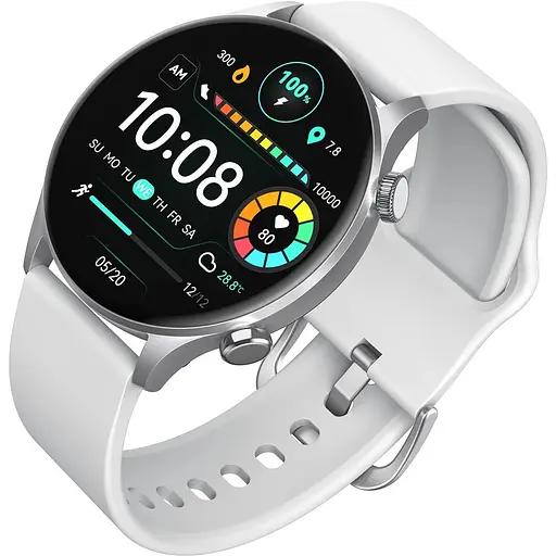 Смарт-часы Haylou Solar Plus RT3 LS16 Silver-White - фото 2