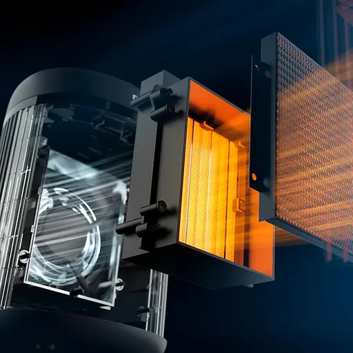 Тепловентилятор Philips Series 2000 темно-серый (CX2120/01) - фото 8