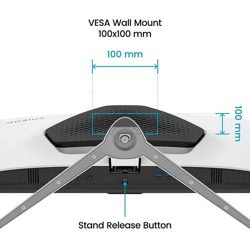 Монітор 24.5" BenQ EX251 FHD IPS 220Hz (9H.LN9LA.TBE) - фото 5