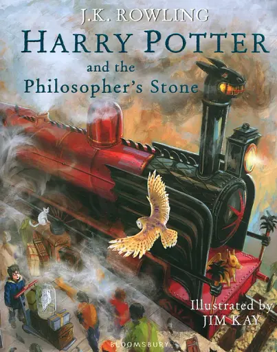 Harry Potter 1 Philosopher's Stone Illustrated Edition