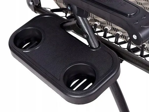 Шезлонг SpringFun Zero Gravity розкладне садове крісло з підголовником 7 кг - фото 6