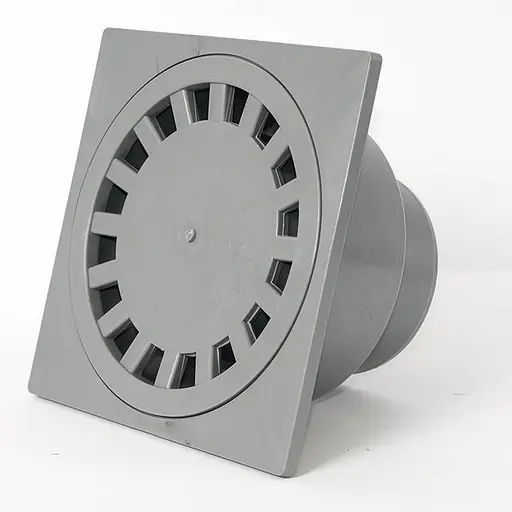 Трап вертикальный Pestan 110 мм с пластиковой решеткой 250х250 мм 30412 - фото 1