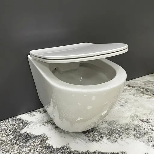 Подвесной унитаз VBI Vulcano M white VBI-020420, Белый - фото 1