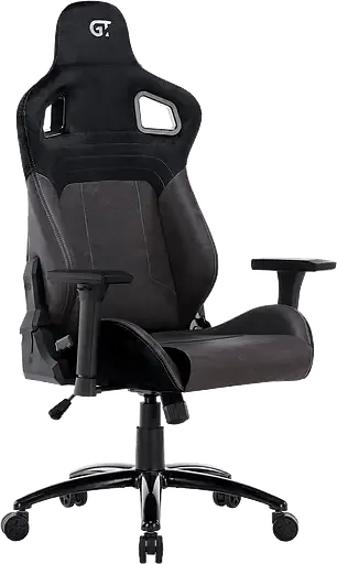 Геймерское кресло GT Racer черное (X-2420 Black) - фото 4