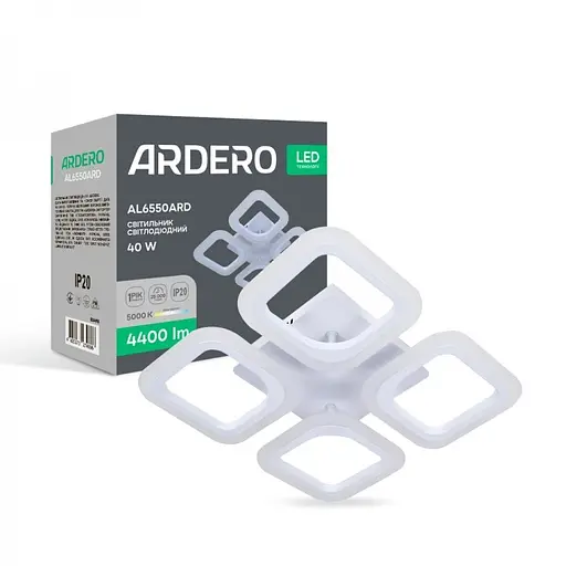 Светильник светодиодный Ardero AL6550ARD 40W 5000K (80498) - фото 2