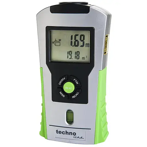 Ультразвуковий далекомір Technoline WZ1100 Silver Green (WZ1100) - фото 1