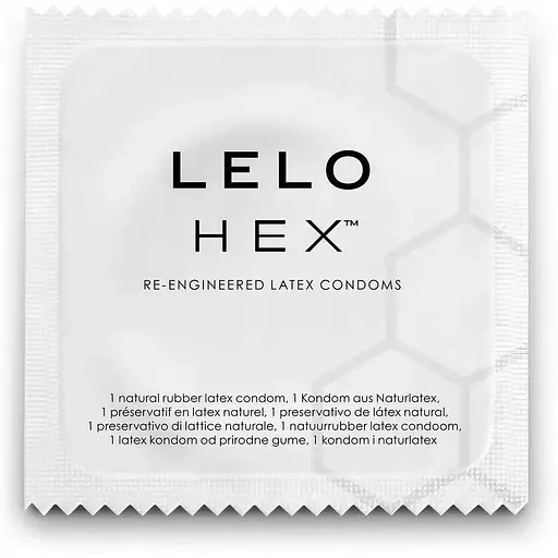 Презерватив Lelo HEX Condoms Original Sachet