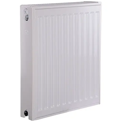 Радіатор сталевий панельний Optimum 22 низ/справа 500x400 (без INNER) 000022031, Білий - фото 1