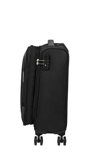 Валіза American Tourister PULSONIC ASPHALT BLACK 55x40x23(26) 55 См MD6*09001 - фото 6