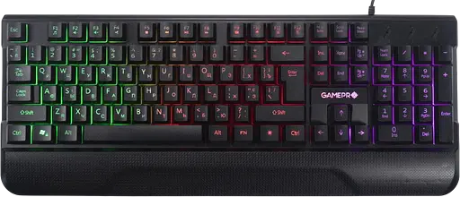Клавіатура GamePro Headshot GK398 RGB Black