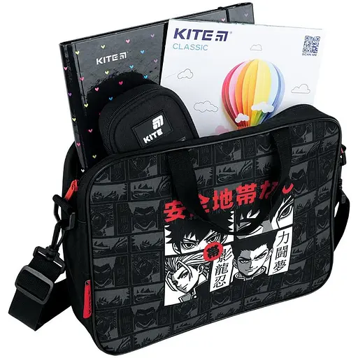 Школьная текстильная сумка Kite Anime (K26-589-3) - фото 4
