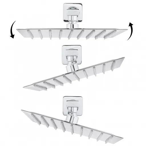 Душова система прихованого монтажу Yoka Dual хром + BOX BP.DUAL, Хром - фото 4