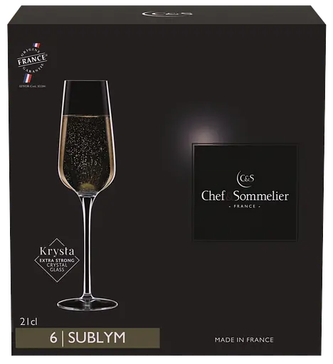 Набор бокалов C&S Sublym, 6х210 мл (6551271) - фото 5