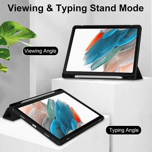 Чохол TPUCristal SlimTPU Spen holder Samsung Galaxy Tab A9 Plus SM X210 X215 X216 Чорний - фото 7
