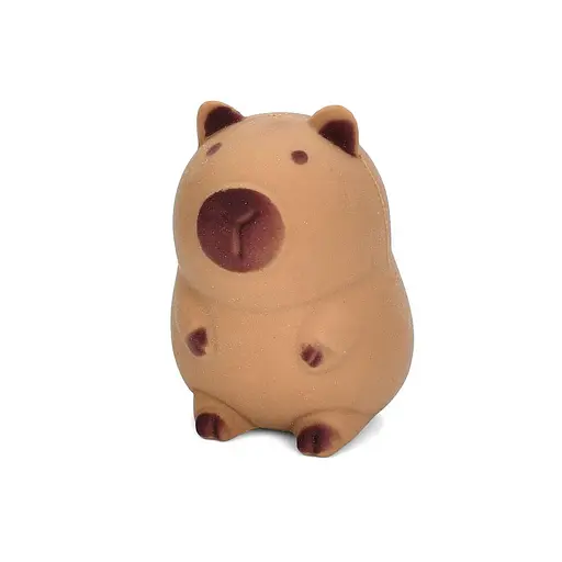 Іграшка капібара, 8 см, антистрес, борошно, MS4745