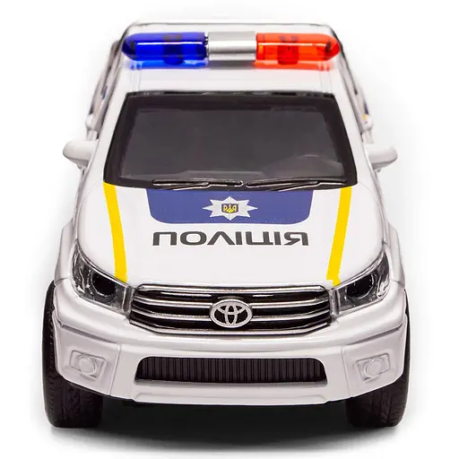Автомодель TechnoDrive Toyota Hilux Полиция (KM250426) - фото 2