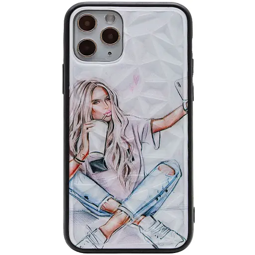 Чехол Epik TPU+PC Prisma Ladies для Apple iPhone 11 Pro 5.8 Selfie - фото 1
