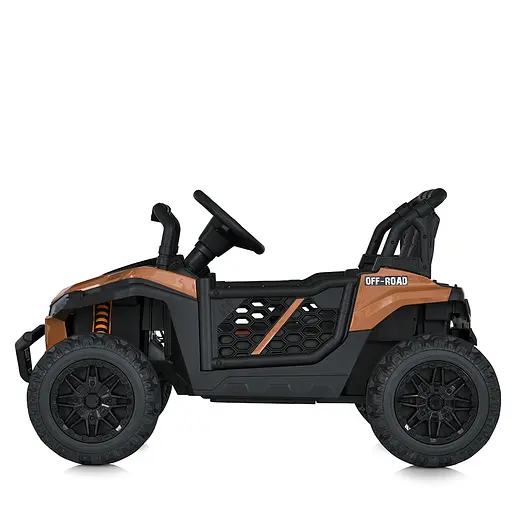 Електромобіль дитячий Bambi Джип M 5811EBLR-17 24V Racer з музикою Bluetooth пультом керування та передніми фарами - фото 3