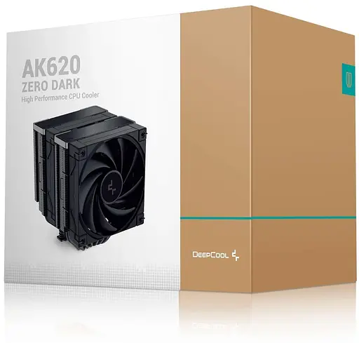 Кулер для процесора Deepcool AK620 ZERO DARK АМ5 1700 (R-AK620-BKNNMT-G-1) - фото 10