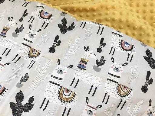 Плед з плюшем Moontime 100x80 см "Лами" - фото 2