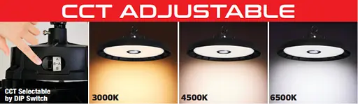 Светильник светодиодный для высоких потолков LED LED MYRA-200 3CCT 200 W (3000K/4500K/6500K) - фото 6