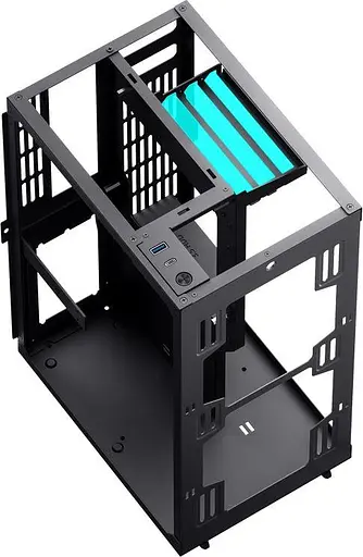 Корпус Jonsbo VR3 Aluminium Black (VR3 Black) (без блока питания) - фото 14