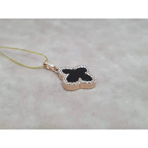 Золота підвіска Платон Конюшина з агатом. 1П180/67Б - фото 2