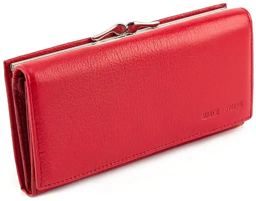 Кожаный женский кошелек Marco Coverna 18.5х9х3 см acs0027542 - фото 1