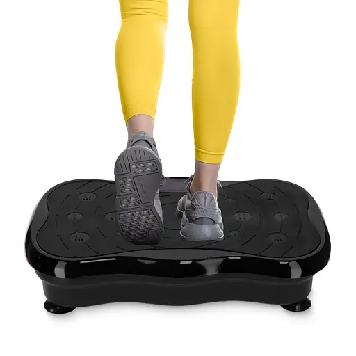 Виброплатформа для тренировок 4FIZJO Ultra+ с пультом и эспандерами Black (P-5905973402873) - фото 8