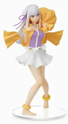 Коллекционная  фигурка   Sega Fujin Emilia Re Zero Эмилия Ре Зеро 17 см SF EM RR - фото 4