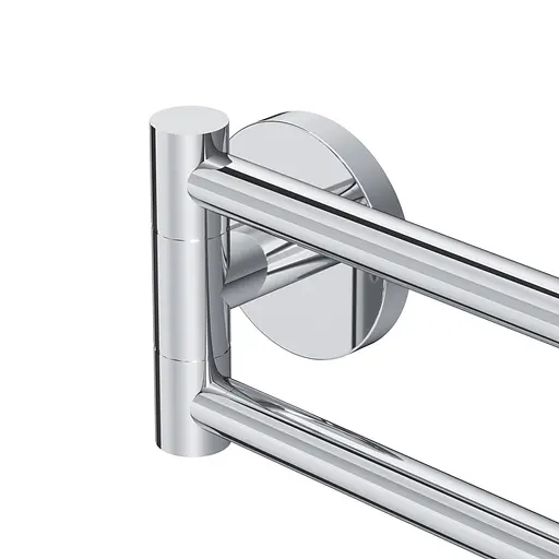 Подвійна вішалка-вертушка для рушників AM.PM X-Joy хром A85A32600 Хром - фото 6