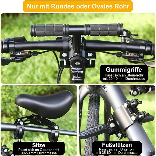 Дитяче сидіння для гірського велосипеда спереду - фото 5