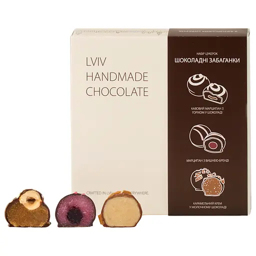 Конфеты шоколадные Львовская Мастерская Шоколадные прихоти 121 г