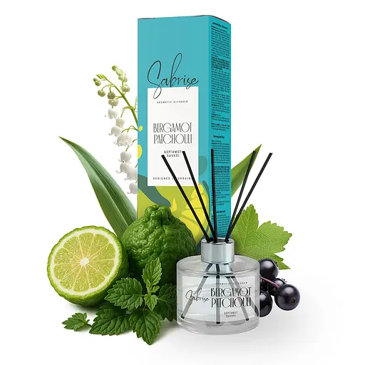 Ароматичний дифузор Bergamot Patchouli Sabrise 85 мл  - фото 2