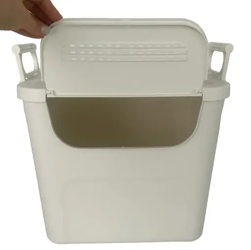 Органайзер-ящик Motek на 30 л білий універсальний 29х41х34 см (MT-35) - фото 4