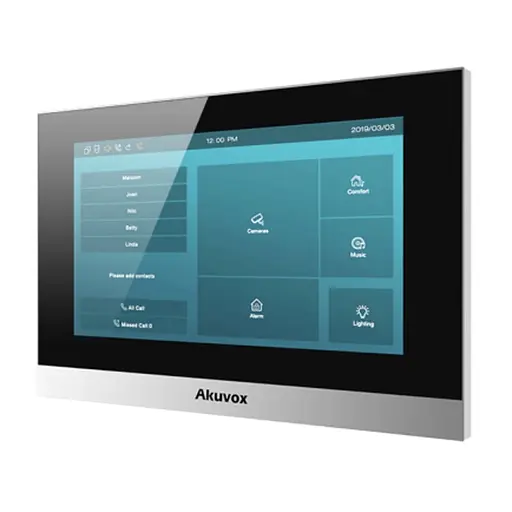 Відеодомофон 7” Akuvox C315S Silver SIP Android (87-00009) - фото 2