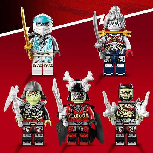 Уцінка. Конструктор LEGO Ninjago Істота Крижаний Дракон Зейна, 973 деталей (71786)  - фото 8