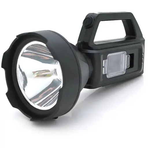 Фонарь переносной GS-230+Solar, 3+1 режим, 1+COB, встроенный аккумулятор, USB кабель, Box