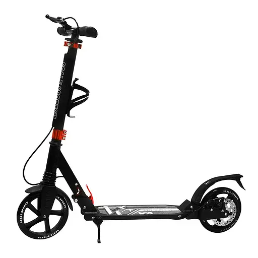 Самокат Scale Sports 93х38х91-105 см Чорний 000231408 - фото 2