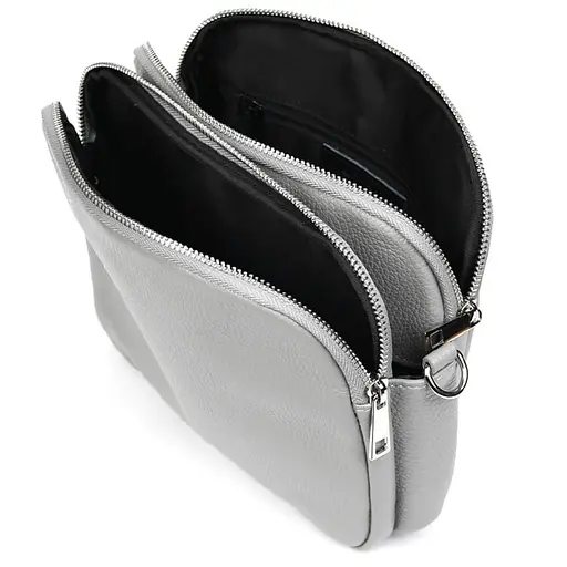 Кожаная женская сумка Virginia Conti 23х18х10 см sum0028537 - фото 8